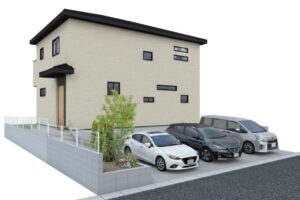 【奈良市秋篠町　新築一戸建て　限定1区画！】外観写真