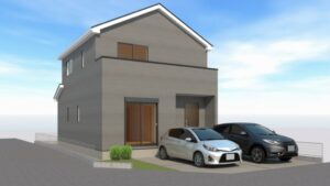 【奈良市古市町23-1期　新築一戸建て　残り2区画！】外観写真
