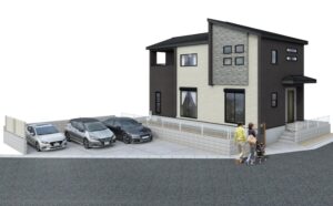 【奈良市西千代ヶ丘1丁目　新築一戸建て　限定1区画！】外観写真