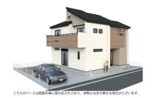 【奈良市東九条町　新築一戸建て　限定1区画！】外観写真