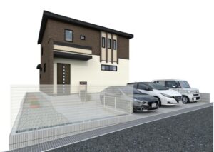 【大和郡山市九条町　新築一戸建て　限定1区画！】外観写真
