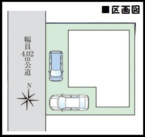 【斑鳩町第5小吉田 新築一戸建て 限定1区画!】区画図面