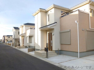 【奈良市杏町3期　新築一戸建て　全3区画！】外観写真