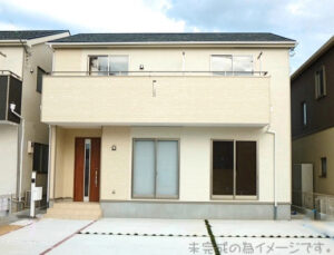 【奈良市押熊町第3　新築一戸建て　限定2区画！】外観写真