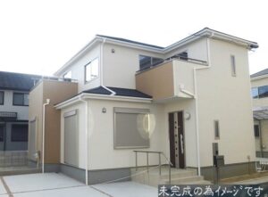 【大和郡山市東岡町2期　新築一戸建て　全3区画！】外観写真