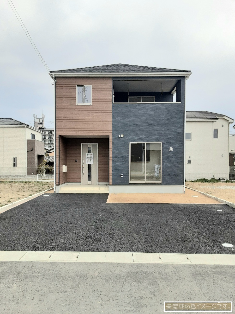 【斑鳩町龍田第2　新築一戸建て　限定2区画！】外観写真
