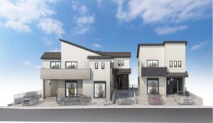 【奈良市南京終町3丁目　新築一戸建て　残り2区画！】外観写真