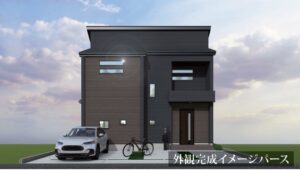 【大和郡山市筒井町3期　新築一戸建て　限定1区画！】外観写真