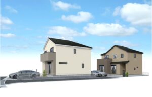 【平群町西宮2期　新築一戸建て　限定2区画！】外観写真