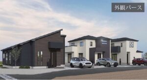 【奈良市押熊町　新築一戸建て　全5区画！】外観写真