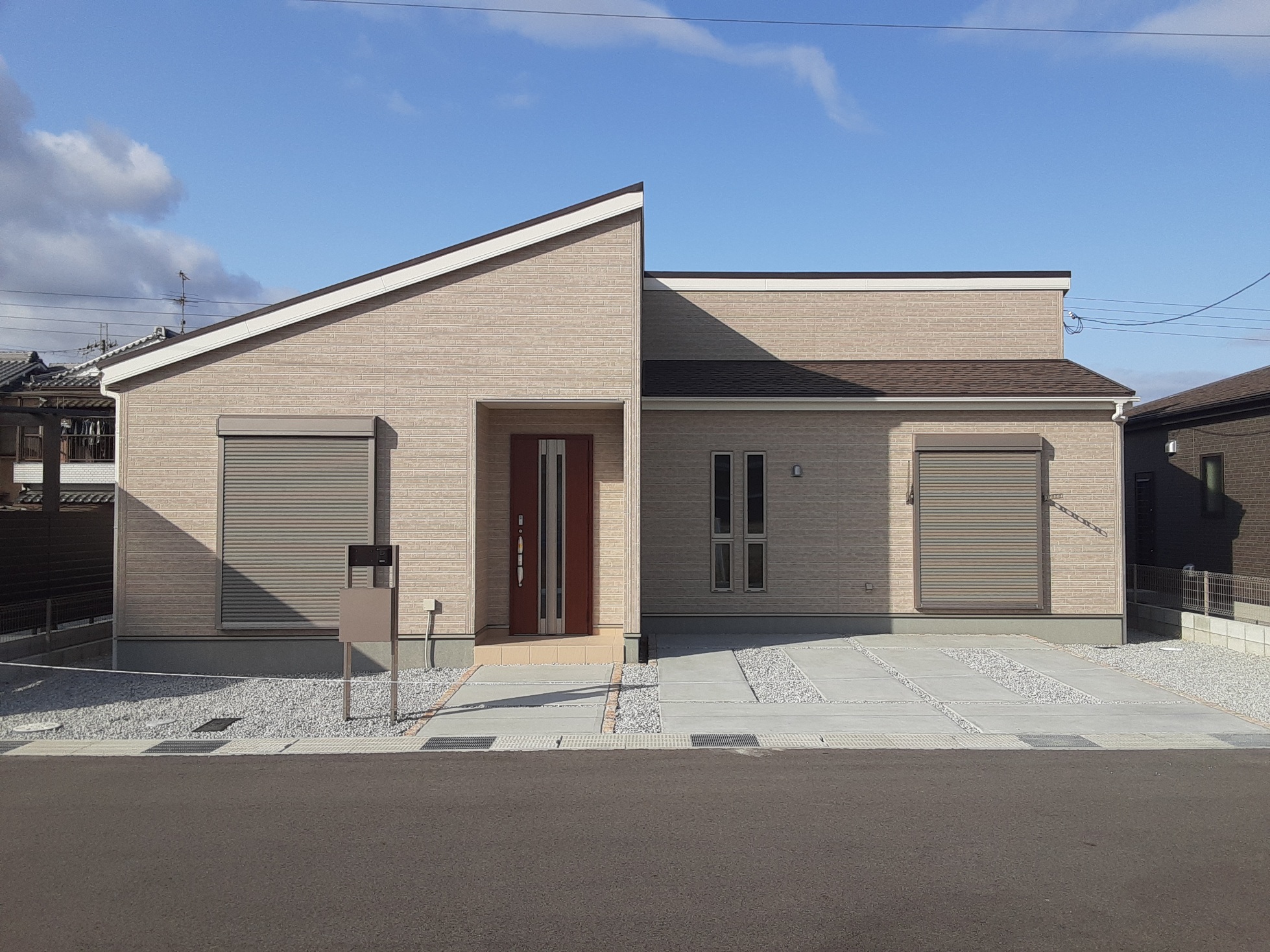 【平群町上庄２丁目　新築一戸建て　限定1区画！】外観写真