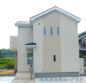 【奈良市あやめ池南2丁目　新築一戸建て　限定2区画！】外観写真