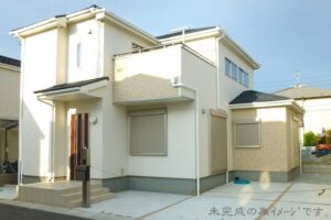 【大和郡山市小泉町24期　新築一戸建て　限定2区画！】外観写真