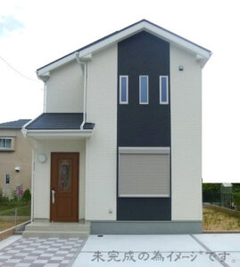 【木津川市州見台2丁目　新築一戸建て　限定2区画！】外観写真