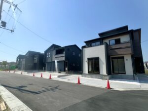 【桜井市大福　新築一戸建て　全4区画！】外観写真