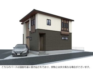 【天理市平等坊町2期　新築一戸建て　限定1区画！】外観写真