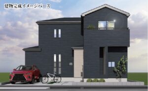 【天理市前栽町　新築一戸建て　限定1区画！】外観写真