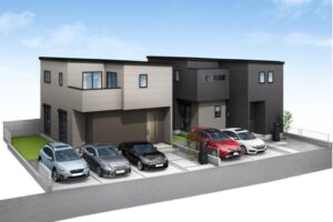 【大和高田市今里町1期　新築一戸建て　限定2区画！】外観写真