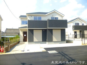 【大和郡山市筒井町6期　新築一戸建て　限定1区画！】外観写真